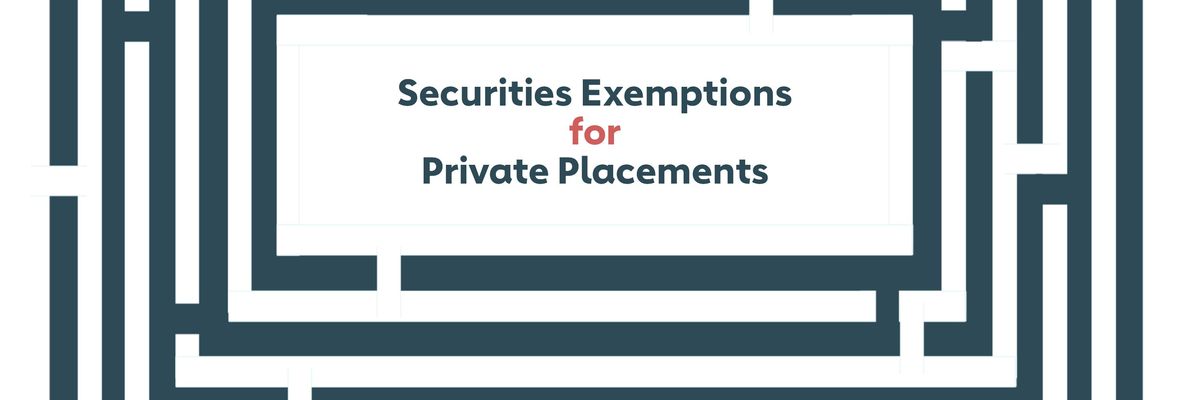 What are securities registration exemptions?